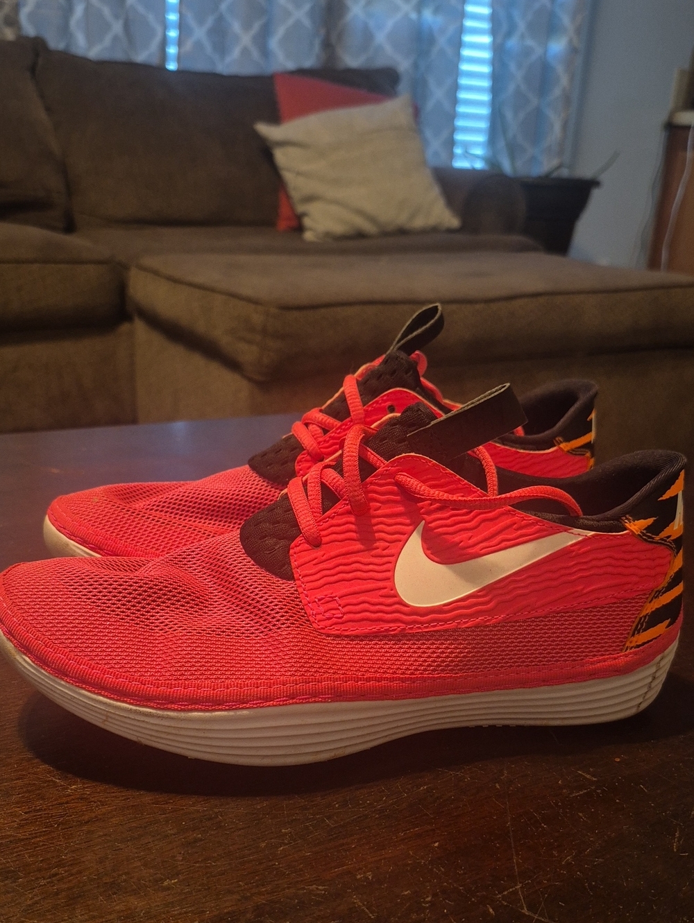 Women's Pink Nike Solarsoft Moccasin Sneakers